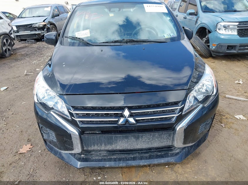 2021 Mitsubishi Mirage Carbonite Edition/Es/Le VIN: ML32AUHJ7MH010710 Lot: 44554900