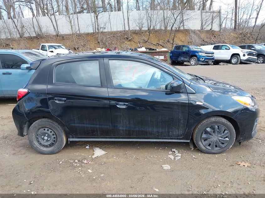 2021 Mitsubishi Mirage Carbonite Edition/Es/Le VIN: ML32AUHJ7MH010710 Lot: 44554900