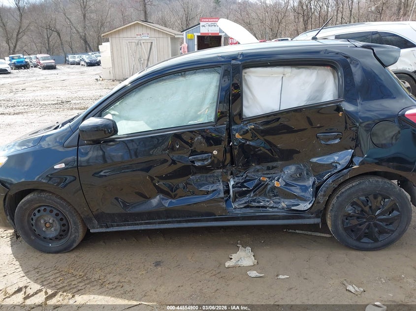 2021 Mitsubishi Mirage Carbonite Edition/Es/Le VIN: ML32AUHJ7MH010710 Lot: 44554900