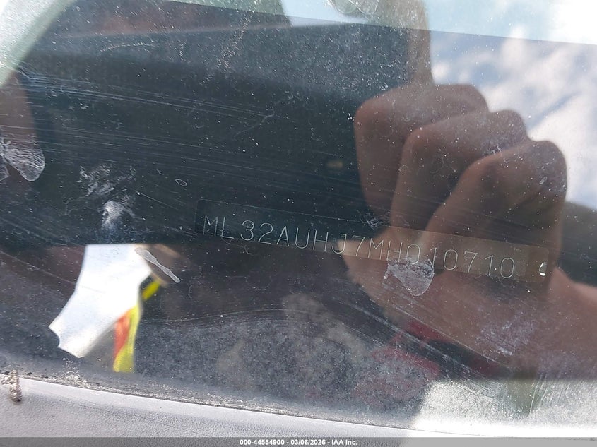 2021 Mitsubishi Mirage Carbonite Edition/Es/Le VIN: ML32AUHJ7MH010710 Lot: 44554900