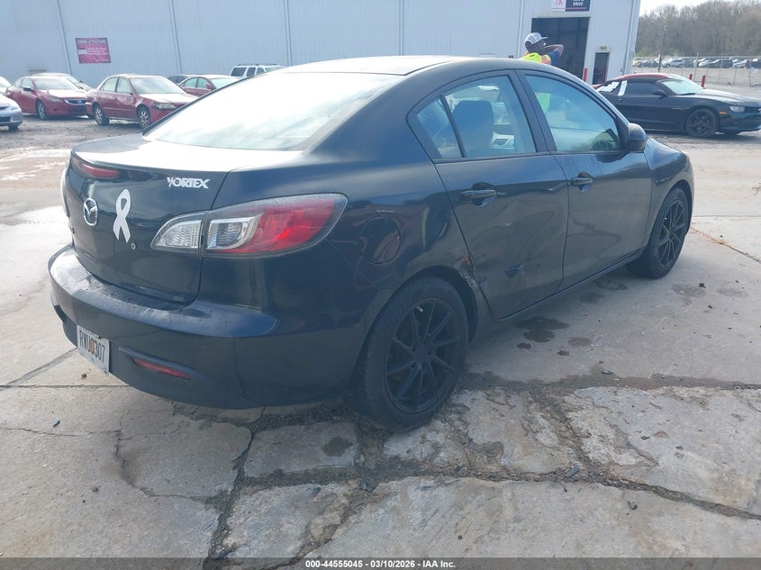 Vin: jm1bl1ug9b1362080, lot: 45051905, mazda mazda3 i sport 20114