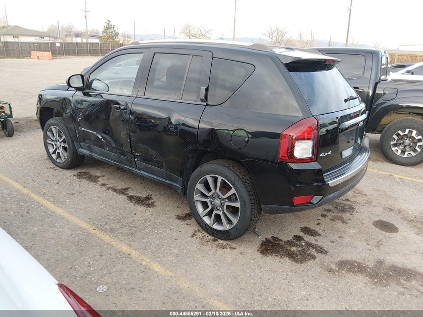 Vin: 1c4njdcb5fd207475, lot: 45052151, jeep compass limited 20153