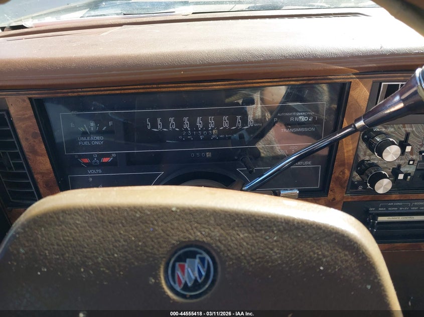 1990 Buick Century Limited VIN: 1G4AL54N3L6409069 Lot: 44555418