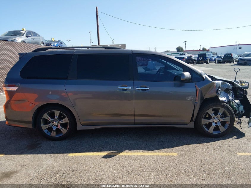 2015 Toyota Sienna Se 8 Passenger VIN: 5TDXK3DC9FS614792 Lot: 44555498
