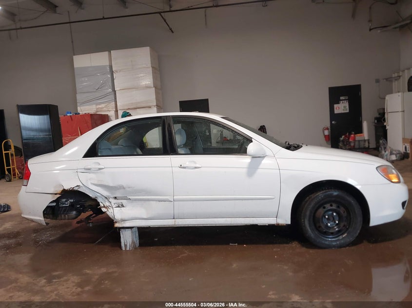 2007 Kia Spectra Ex VIN: KNAFE121875473811 Lot: 44555504