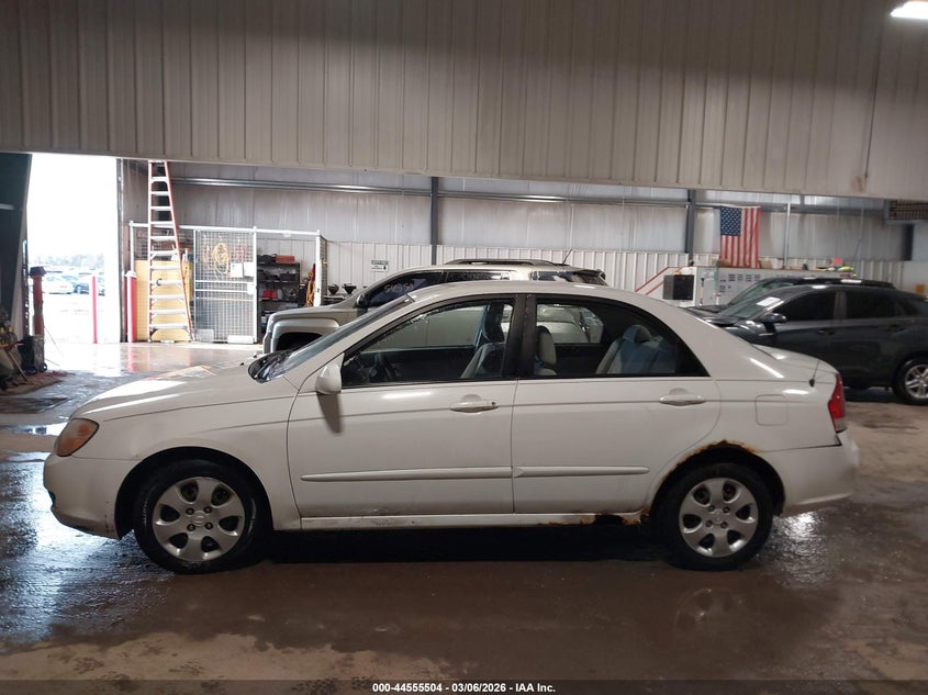 2007 Kia Spectra Ex VIN: KNAFE121875473811 Lot: 44555504