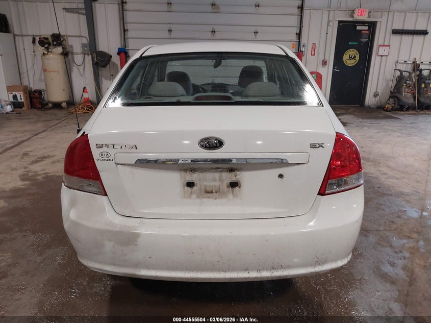 2007 Kia Spectra Ex VIN: KNAFE121875473811 Lot: 44555504