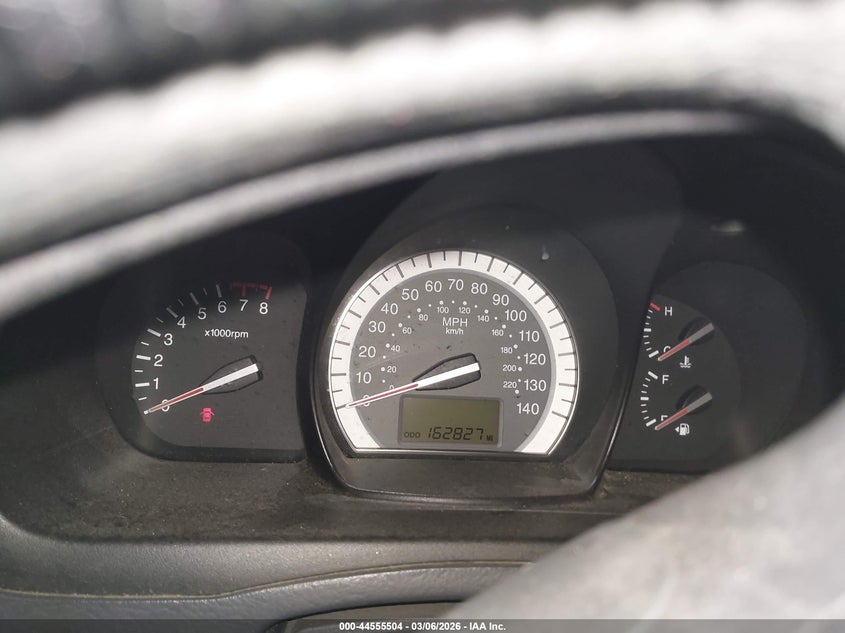 2007 Kia Spectra Ex VIN: KNAFE121875473811 Lot: 44555504