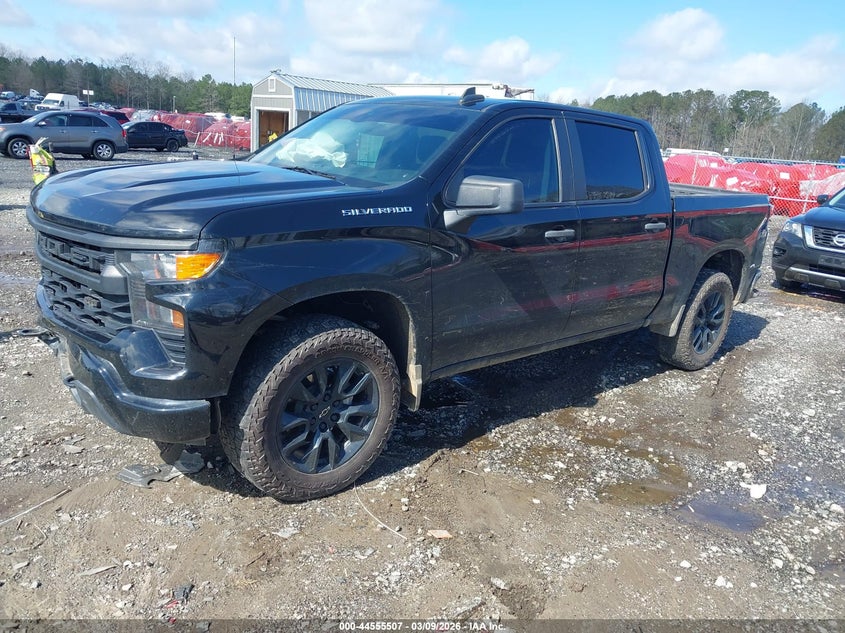 Vin: 1gcpabek2rz133367, lot: 45052367, chevrolet silverado 1500 2wd  short bed custom 20242