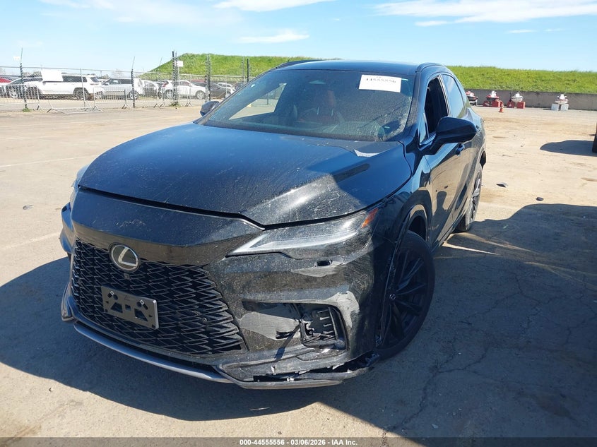 Vin: 2t2bcmea8pc004821, lot: 45052416, lexus rx 500h f sport performance 20232