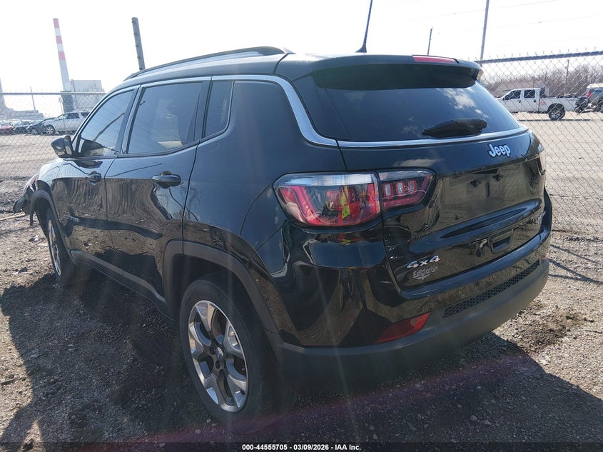 Vin: 3c4njdcb2lt233778, lot: 45052565, jeep compass limited 4x4 20203