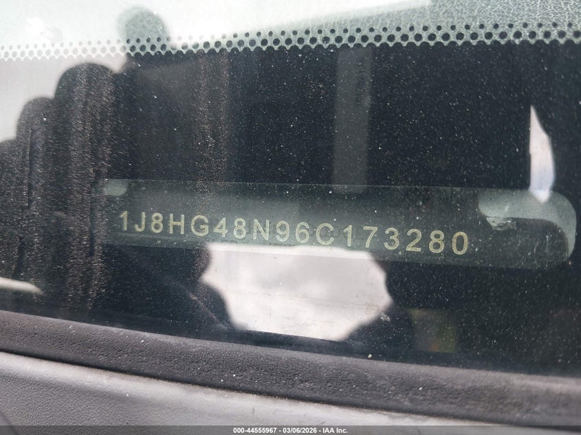 2006 Jeep Commander VIN: 1J8HG48N96C173280 Lot: 44555967