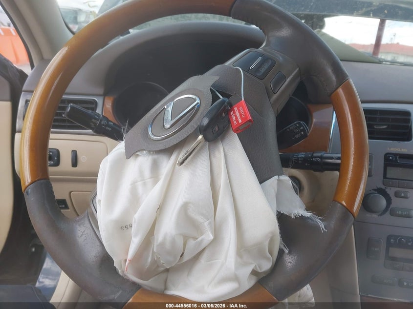 LEXUS ES 330 2005 VIN JTHBA30G655078313