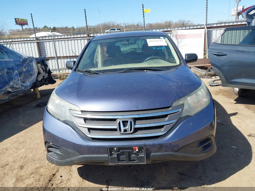 2012 Honda Cr-v 2.4 Cr-V Lx blue Lot 111044556111 Vin 3CZRM3H33CG700021
