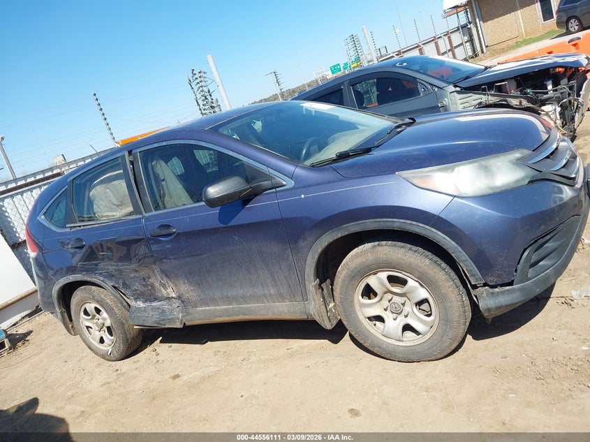 2012 Honda Cr-v 2.4 Cr-V Lx blue Lot 111044556111 Vin 3CZRM3H33CG700021