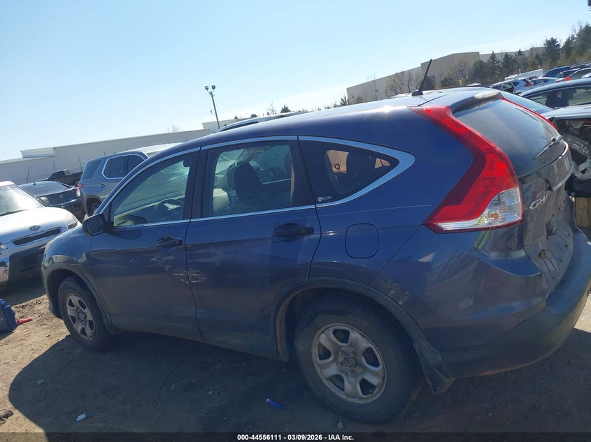 2012 Honda Cr-v 2.4 Cr-V Lx blue Lot 111044556111 Vin 3CZRM3H33CG700021