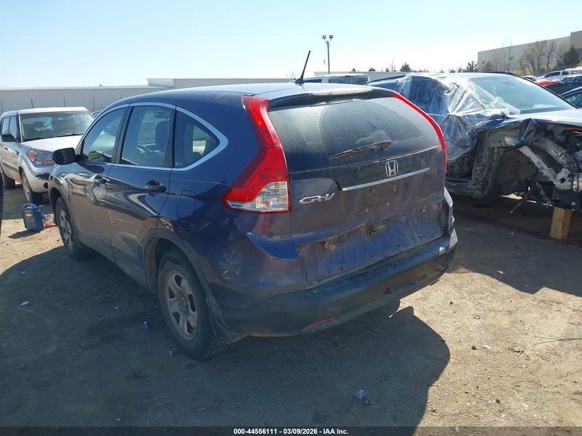 2012 Honda Cr-v 2.4 Cr-V Lx blue Lot 111044556111 Vin 3CZRM3H33CG700021