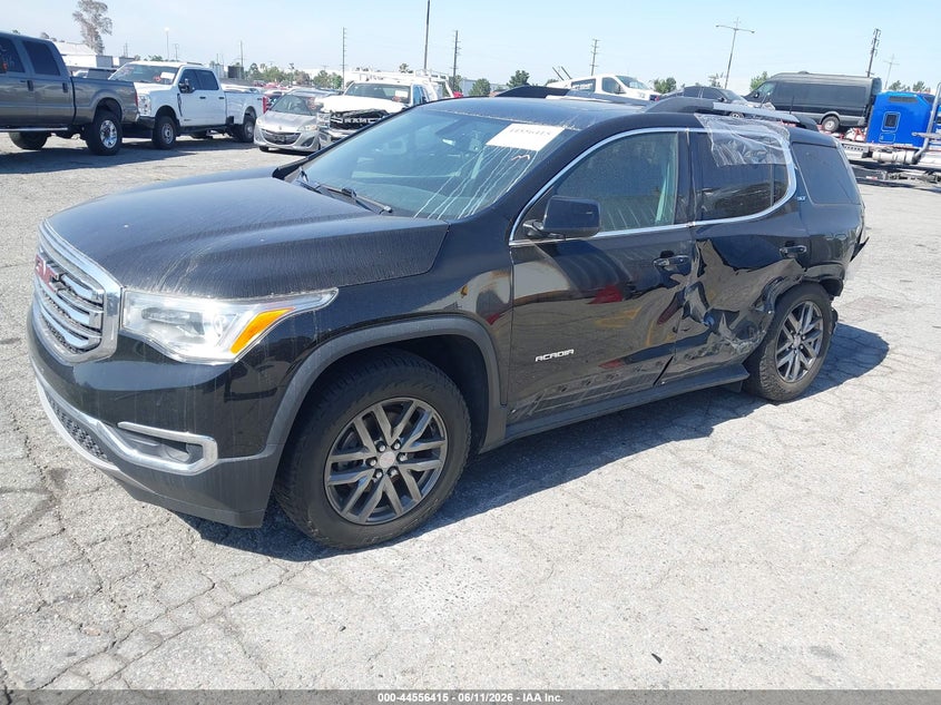 Vin: 1gkknuls7hz183486, lot: 45053275, gmc acadia slt-1 20172