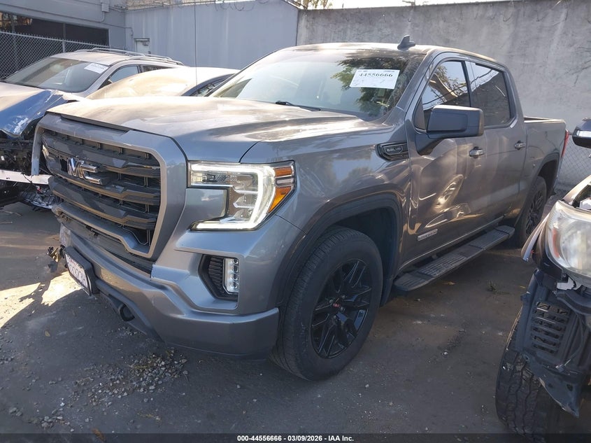 2021 GMC Sierra 1500 2Wd Short Box Elevation