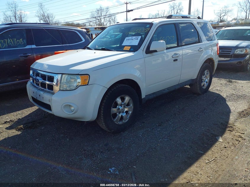Vin: 1fmcu0e77bkb72133, lot: 45053618, ford escape limited 20112