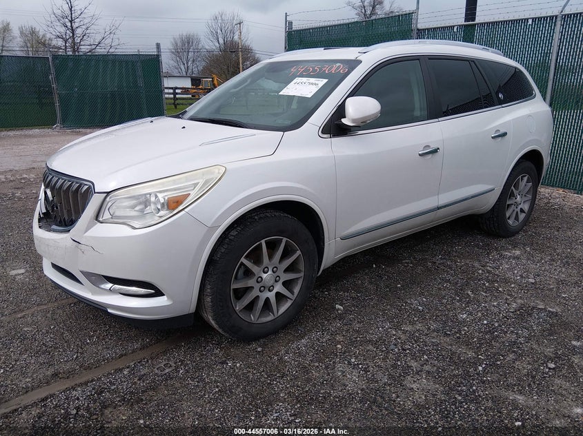 Vin: 5gakvbkd3gj176200, lot: 45053866, buick enclave leather 20162