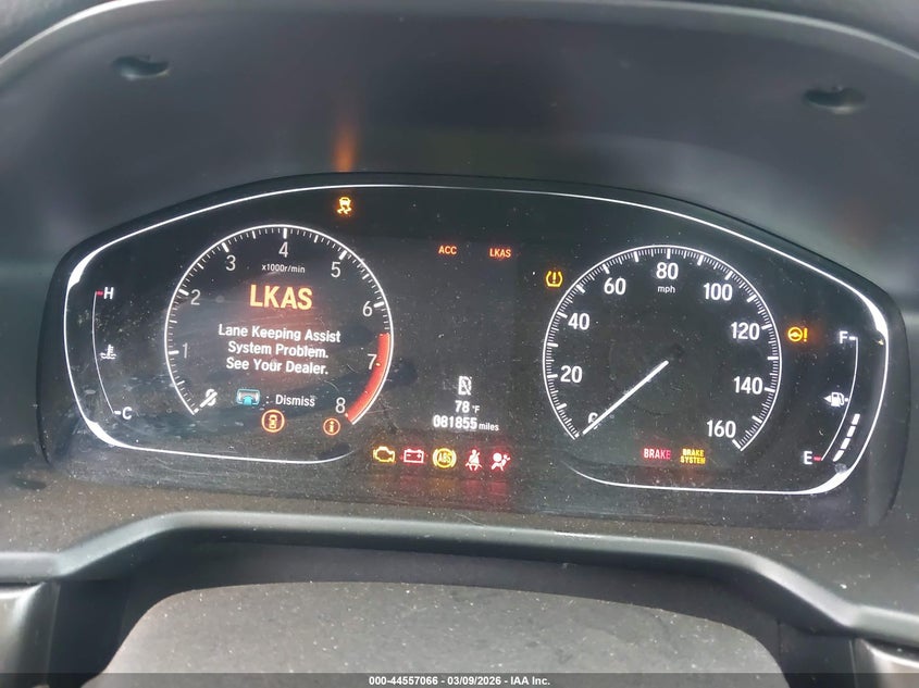 VIN 1HGCV1F10KA040615 2019 HONDA ACCORD LX
