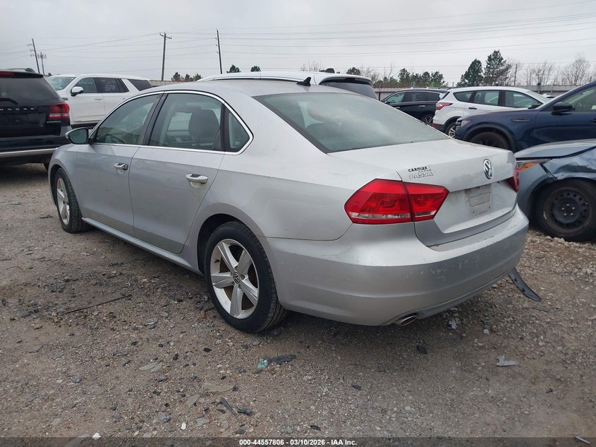 2012 Volkswagen Passat 2.5L Se