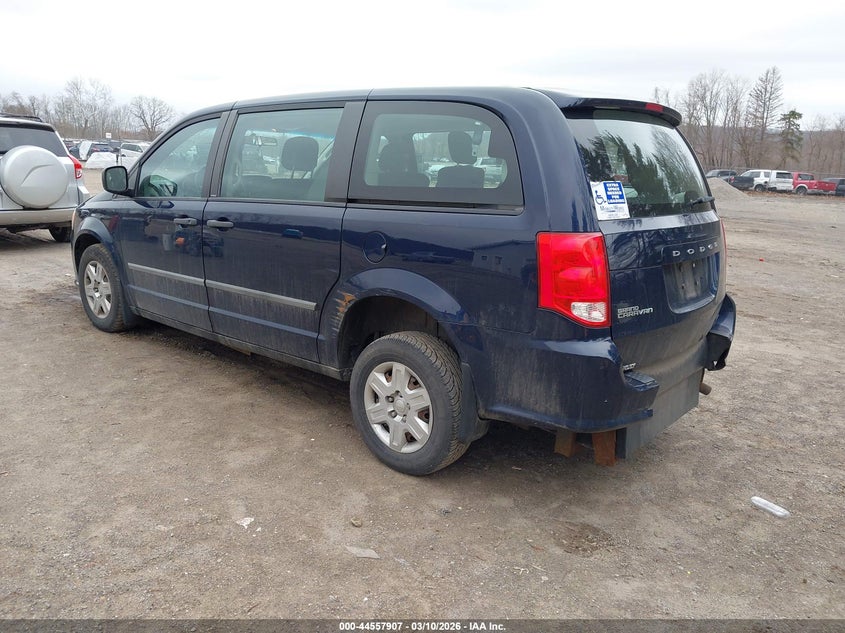 2012 Dodge Grand Caravan Se/Avp