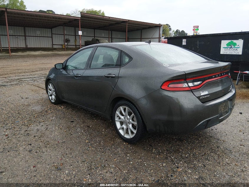Vin: 1c3cdfbb4ed747186, lot: 45054979, dodge dart sxt 20143