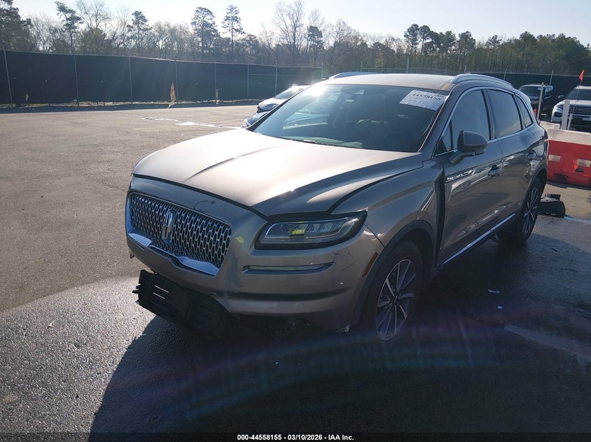 2021 Lincoln Nautilus Standard