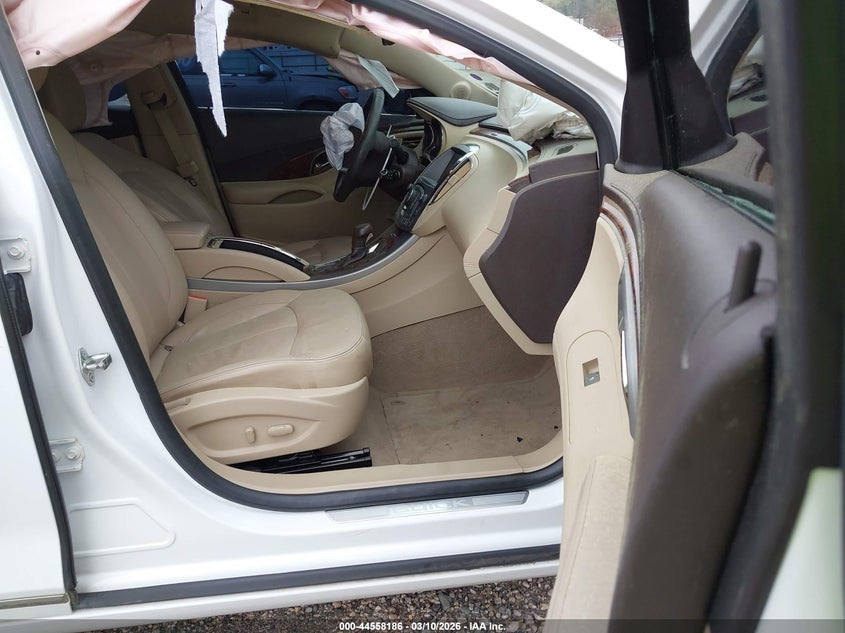 2012 Buick Lacrosse 3.6 Lacrosse Leather Group white Lot 111044558186 Vin 1G4GC5E32CF336400