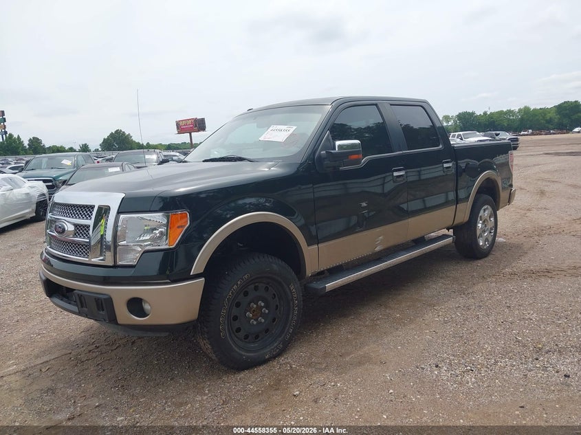 2012 Ford F-150 3.5 Lariat brown Lot 111044558355 Vin 1FTFW1ET1CKD77687