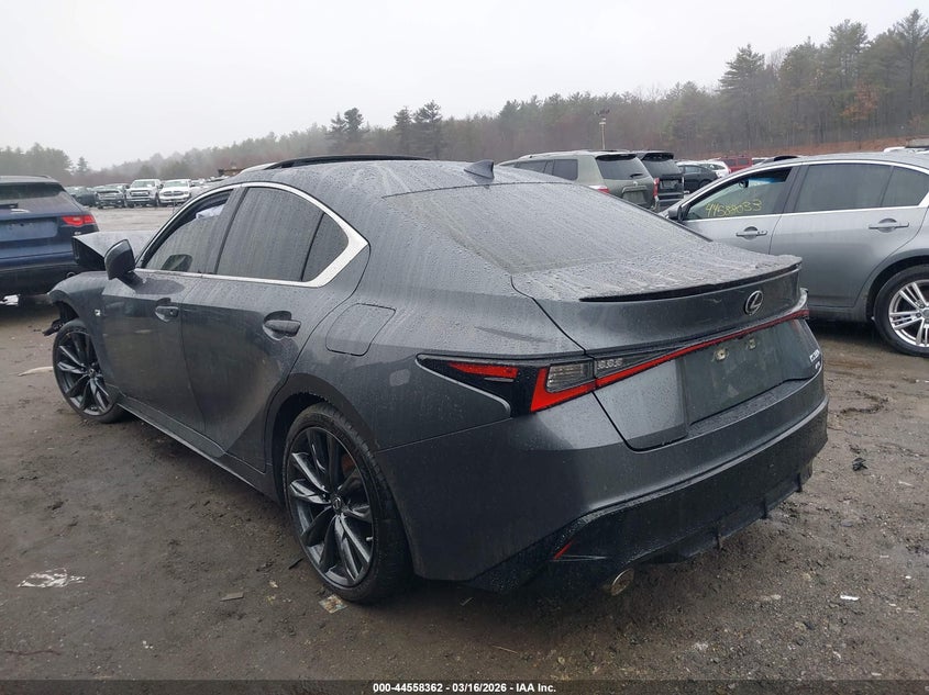 Vin: jthgz1e21n5026443, lot: 45055240, lexus is 350 f sport 20223