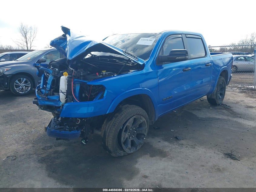 Vin: 1c6rrffgxsn205004, lot: 45055264, ram 1500 big horn  4x4 5'7 box 20252