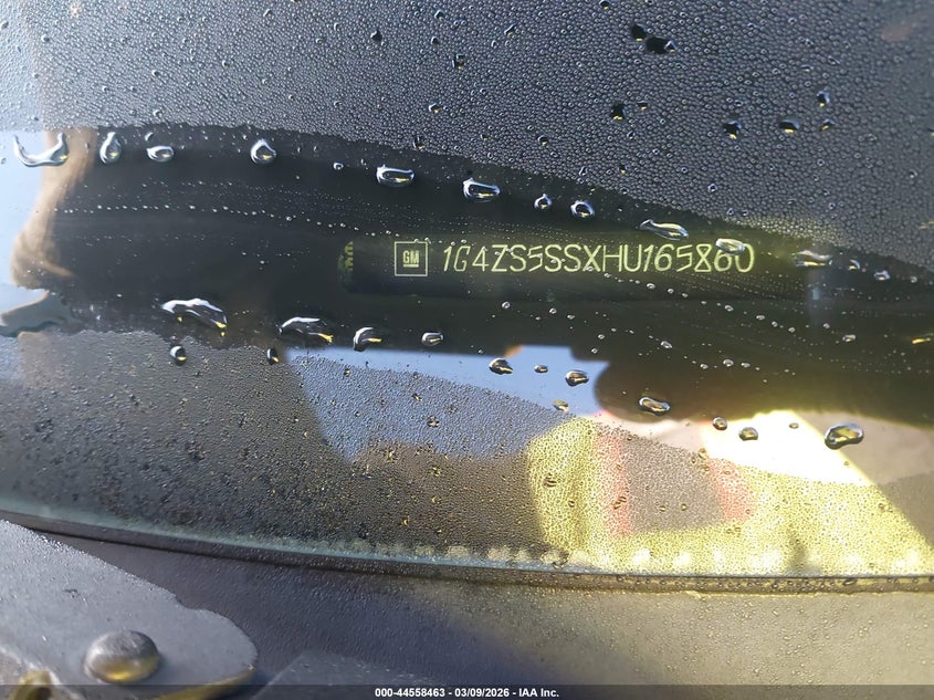 2017 Buick Lacrosse Premium VIN: 1G4ZS5SSXHU165860 Lot: 44558463