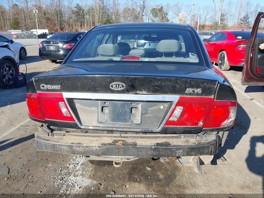 2004 Kia Optima Ex V6/Lx V6 VIN: KNAGD128145357026 Lot: 44558482