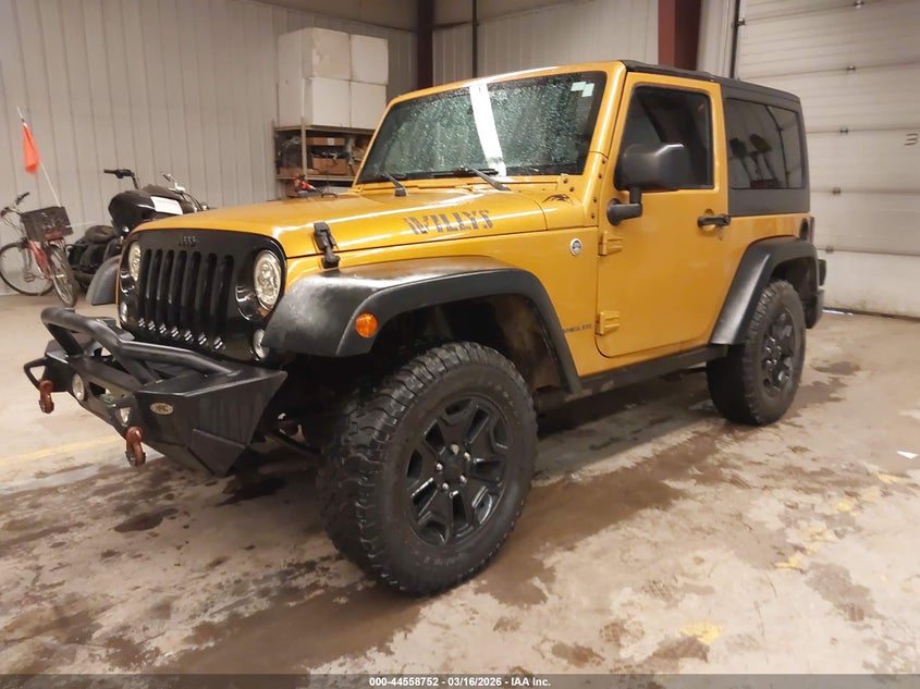 2014 Jeep Wrangler Willys Wheeler