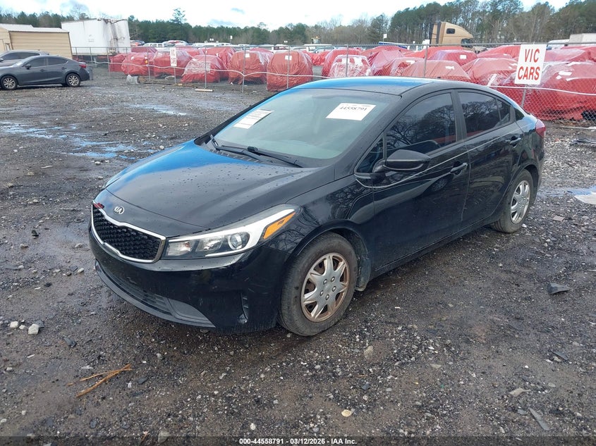Vin: 3kpfk4a7xje238504, lot: 45055669, kia forte lx 20182