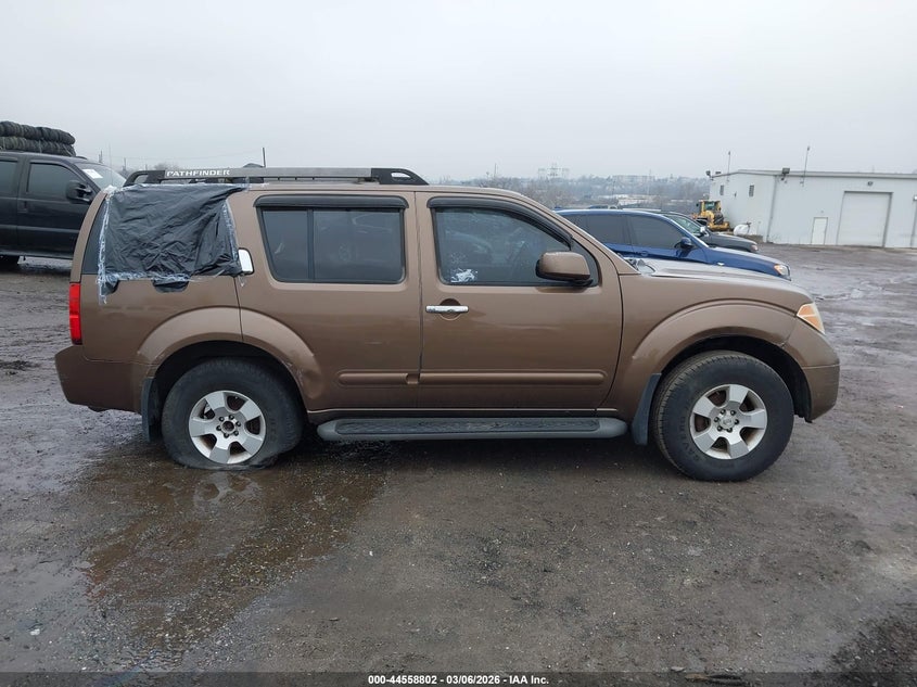 NISSAN PATHFINDER 2005 VIN 5N1AR18W15C764384