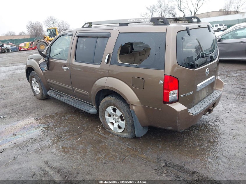 NISSAN PATHFINDER 2005 VIN 5N1AR18W15C764384