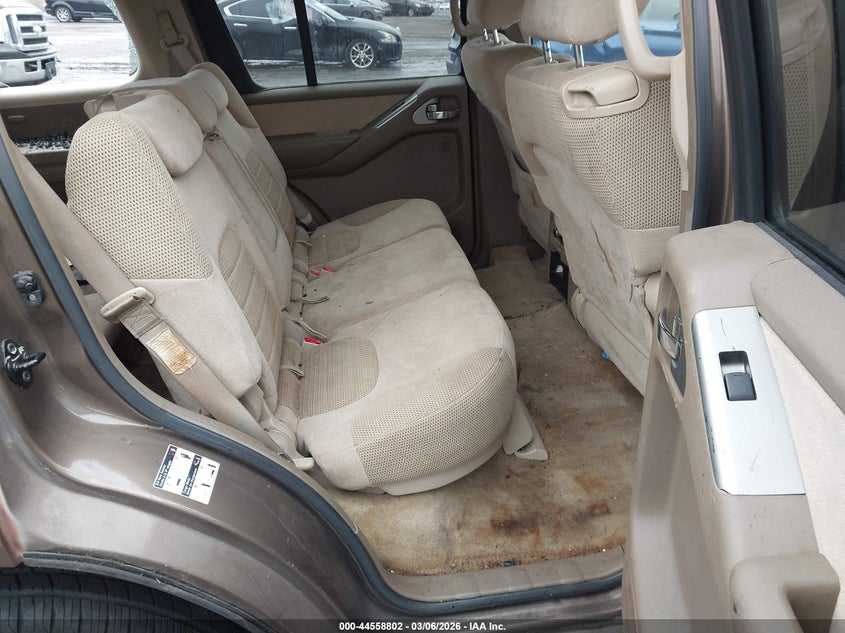 NISSAN PATHFINDER 2005 VIN 5N1AR18W15C764384