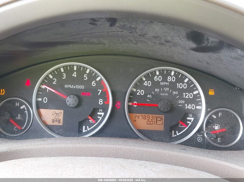 2005 NISSAN PATHFINDER SPORT UTILITY VEHICLE 4.0L V-6 DOHC, VVT, 270HP