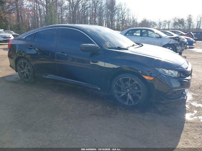 2HGFC2F80KH504817 2019 Honda Civic Sport auction photo 1