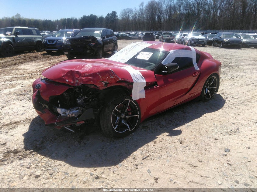 Vin: wz1db0c07mw042158, lot: 45055760, toyota gr supra 3.0 premium 20212