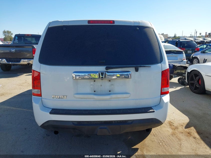 2013 Honda Pilot Lx VIN: 5FNYF3H2XDB018411 Lot: 44559048