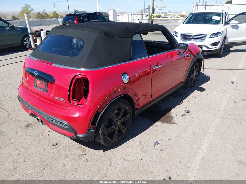 2024 Mini Convertible Cooper S VIN: WMW43DL02R3S11611 Lot: 44559369