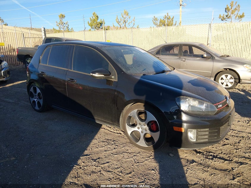 2012 Volkswagen Gti 4-Door