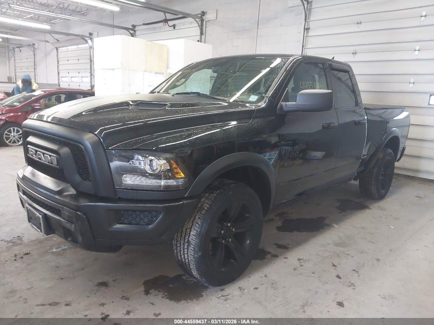 Vin: 1c6rr7gg8ns121631, lot: 45056315, ram 1500 classic warlock  4x4 6'4 box 20222