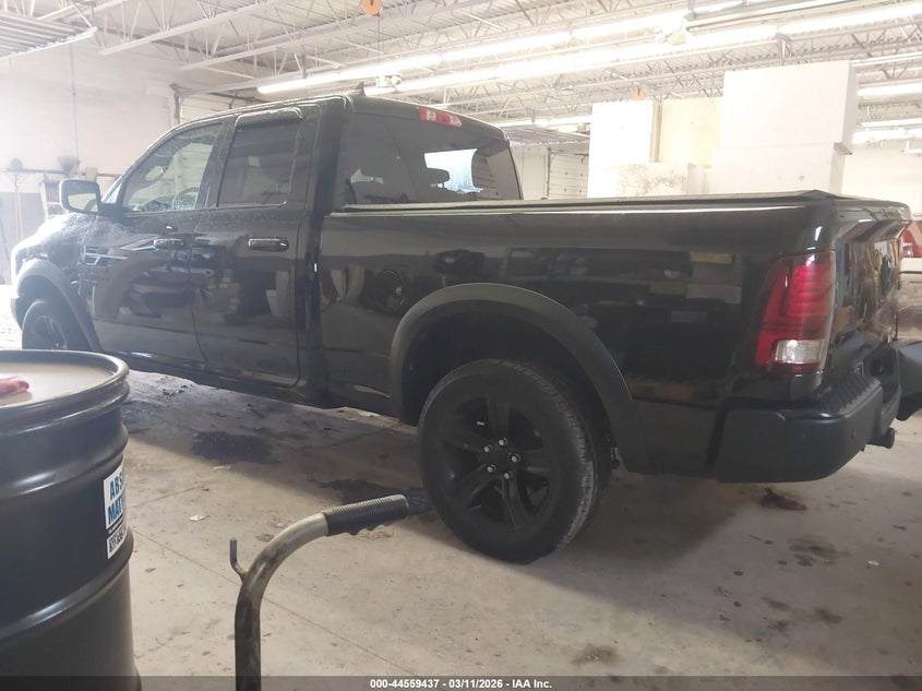 Vin: 1c6rr7gg8ns121631, lot: 45056315, ram 1500 classic warlock  4x4 6'4 box 20223