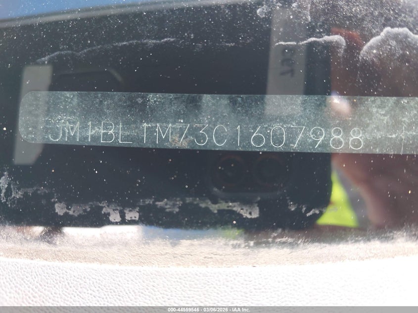 2012 Mazda Mazda3 I Grand Touring VIN: JM1BL1M73C1607988 Lot: 44559546